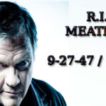 Portrait of man with memorial message and dates