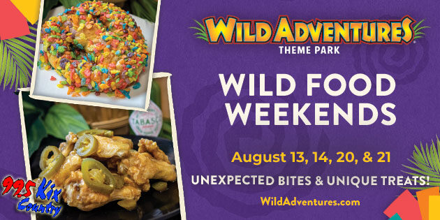 Wild Food Weekends at Wild Adventures