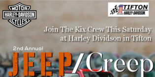 Join us for our 2nd Annual Jeep & Creep event on this Saturday at Harley Davidson of Tifton