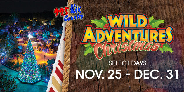 Win A Four Pack Of Kix Tix To Wild Adventures Christmas!!!