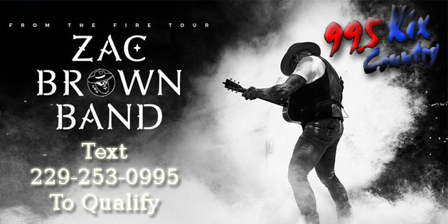 Mike Boatman from Hahira is going to see The Zac Brown Band!