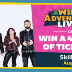 Wild Adventures Live promotional poster with band